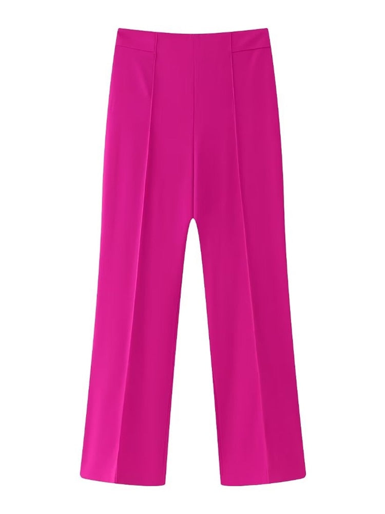 Mix and match Blazer and trousers VestiVogue Pink Suit Trousers S